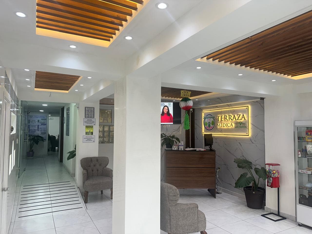 Recepción de Terraza Médica Quintana Roo en Toluca